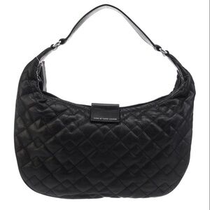 Marc by Marc Jacobs Leather Hobo Bag / Black Leather / Good Condition